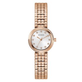 Reloj Guess Mujer Clara. Acero Inoxidable Oro Rosa GW0930L3