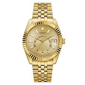 Reloj Guess Hombre Jaden. Acero Inoxidable Dorado GW0977G2
